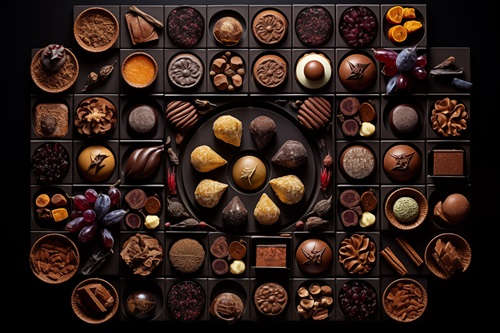 Knolling of Chocolates